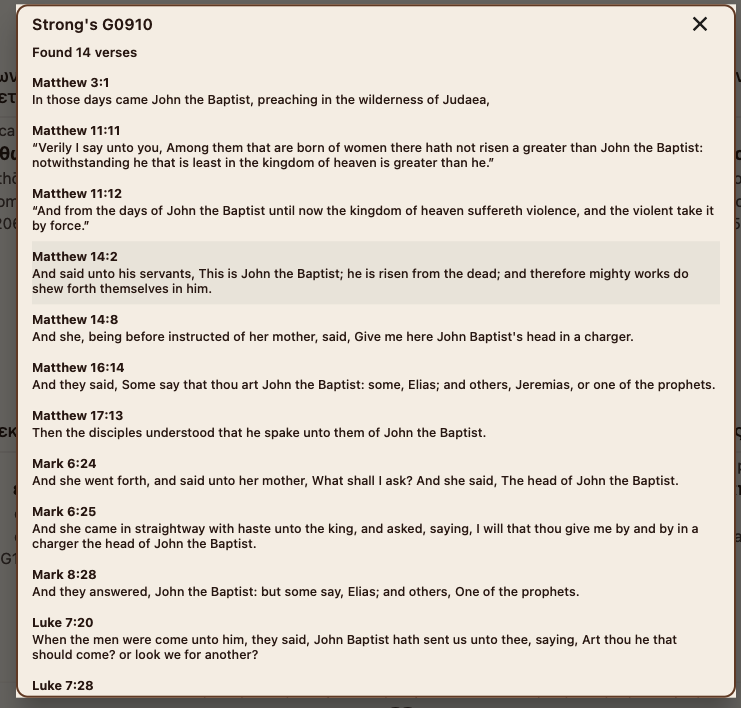 Strong's Related Verses
